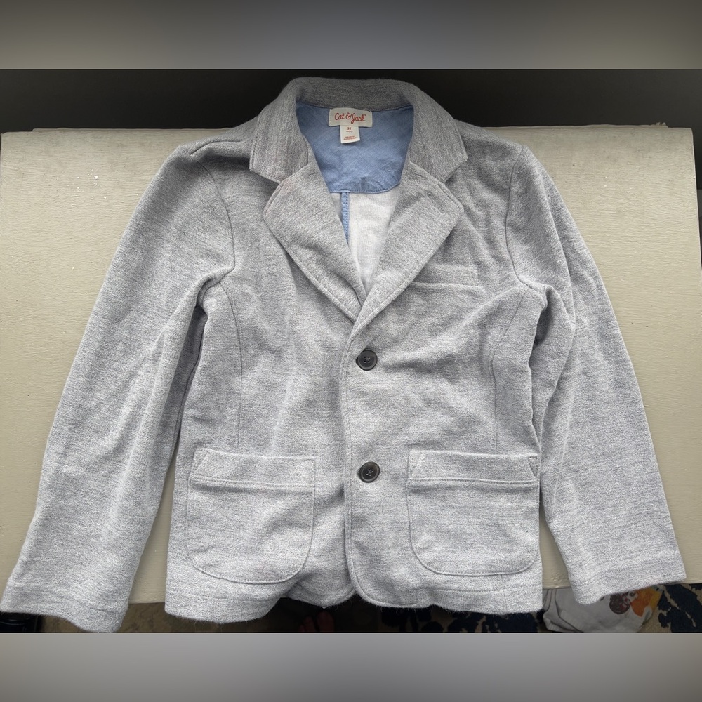 Cat and Jack Gray blazer size 5T